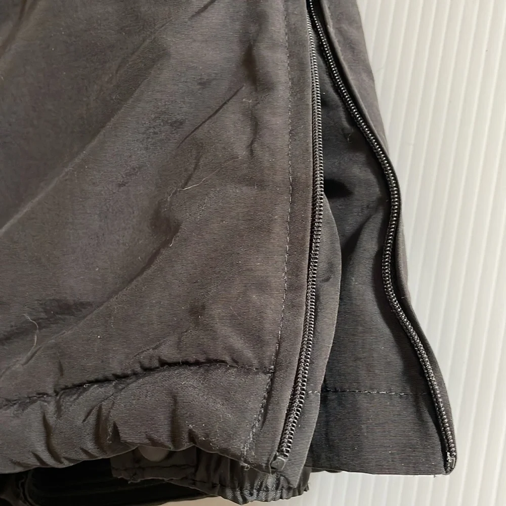 Faded Glory black bib overall snow pants.  Size medium